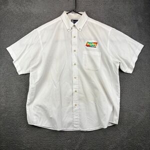 Pak‎ Sak Convenience Store Mens XL Short Sleeve Button Up Shirt Employee Uniform